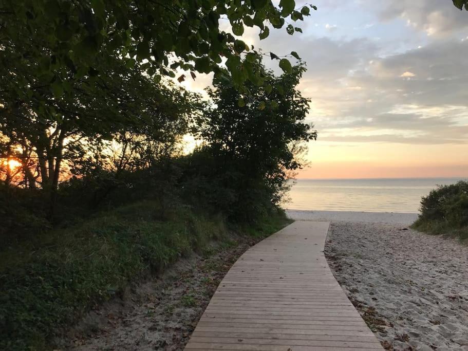 Stilvolles Reetdachhaus Coastline An Der Ostsee Groß Schwansee Екстериор снимка
